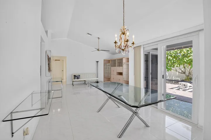 Dining and Living Area