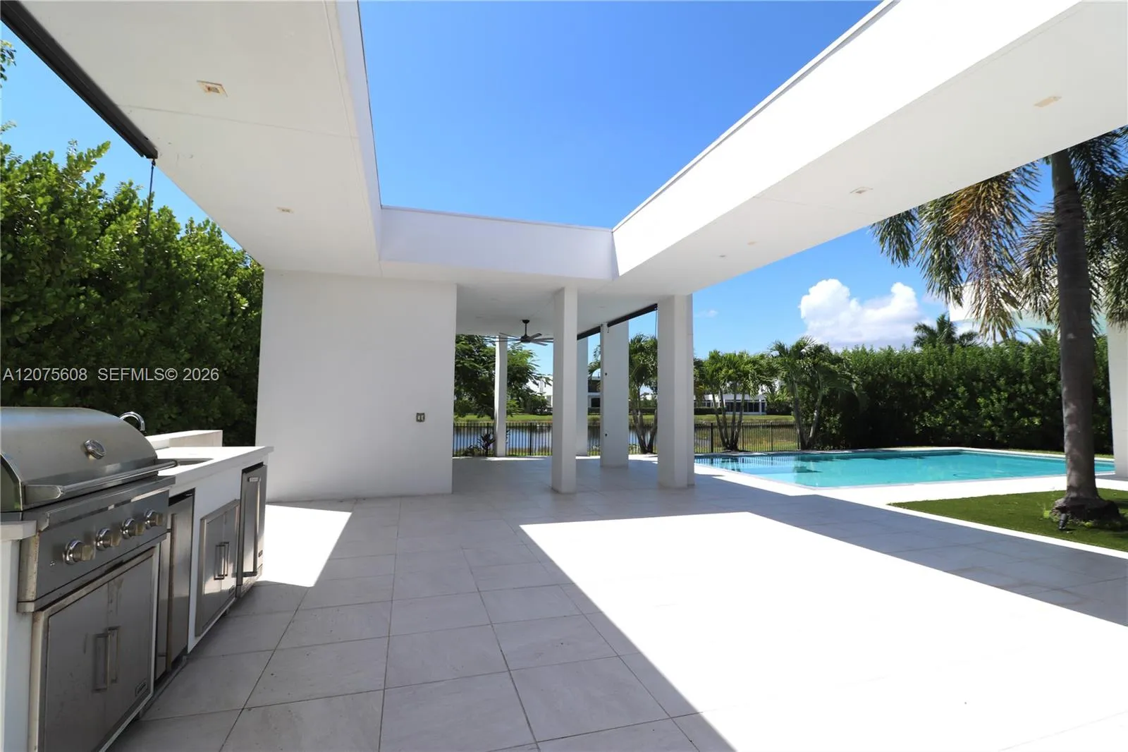 Pool area