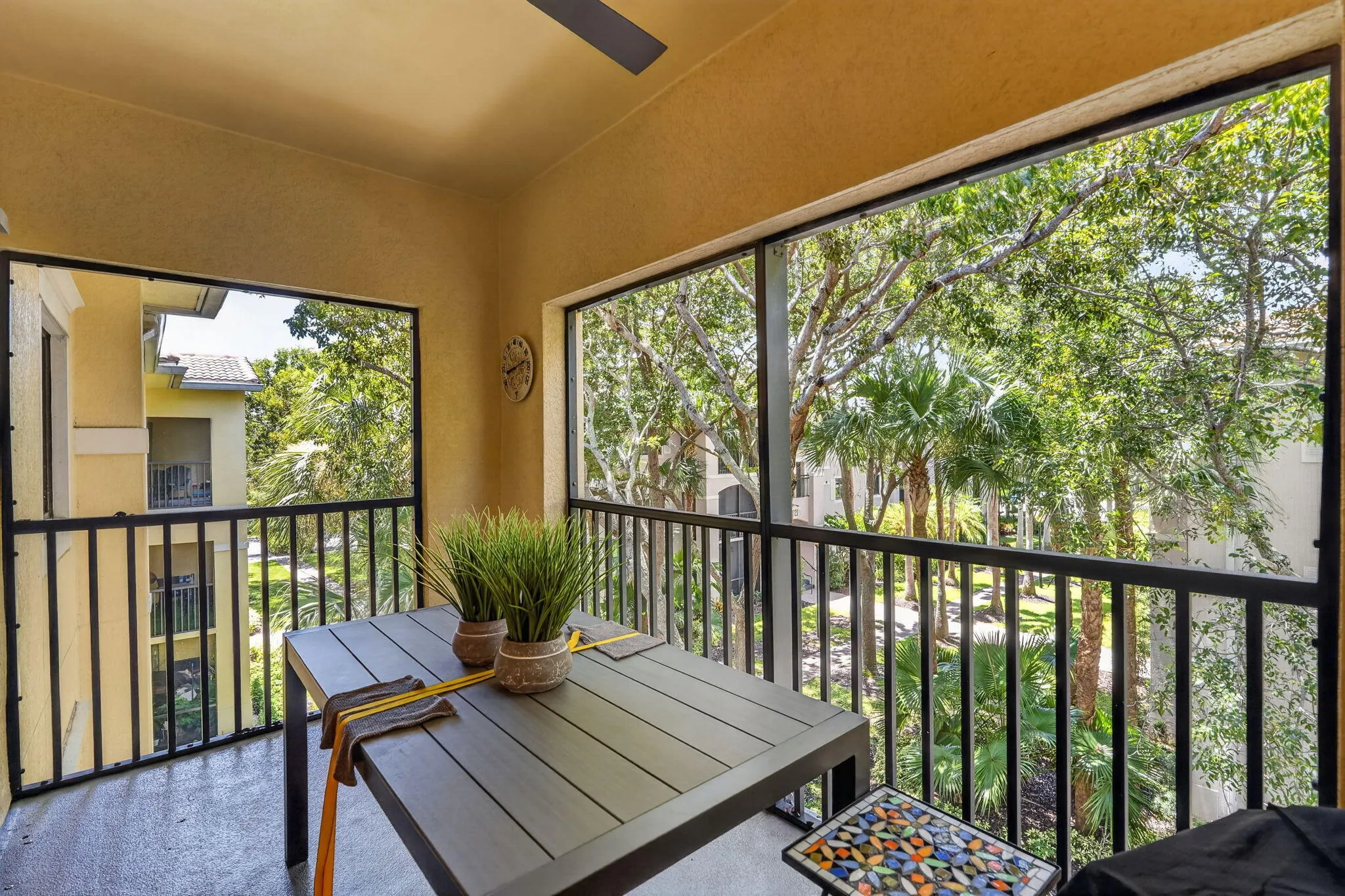 Screened in Balcony
