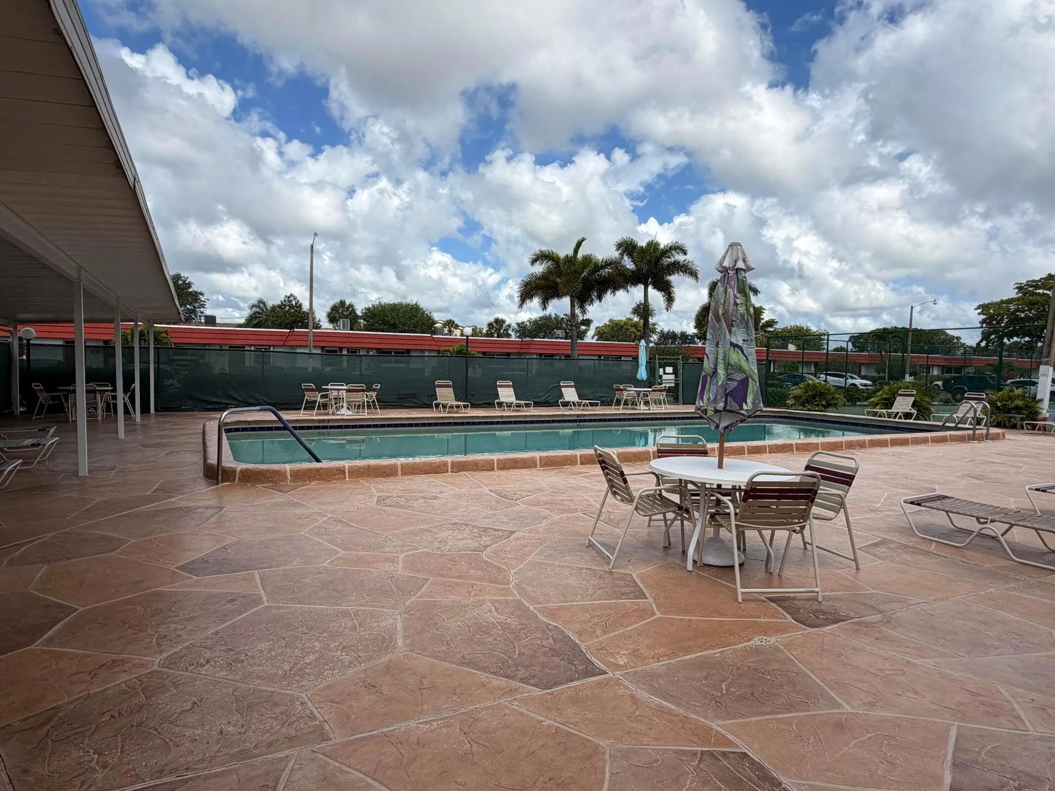 Pool area