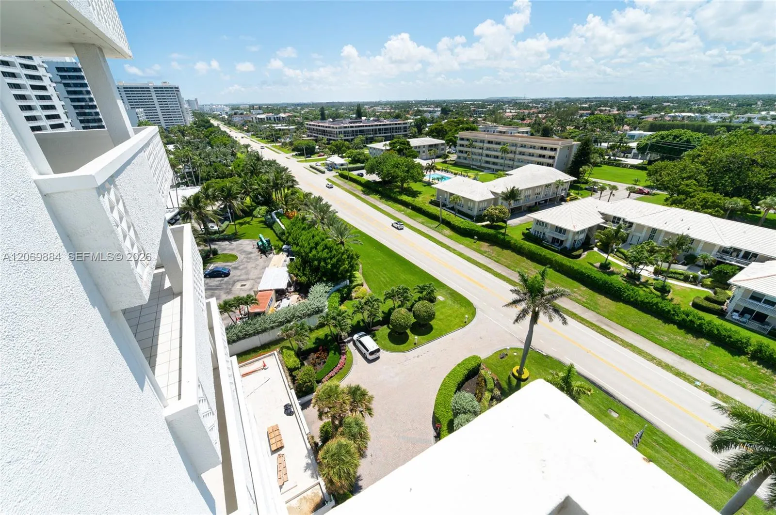 Views facing West