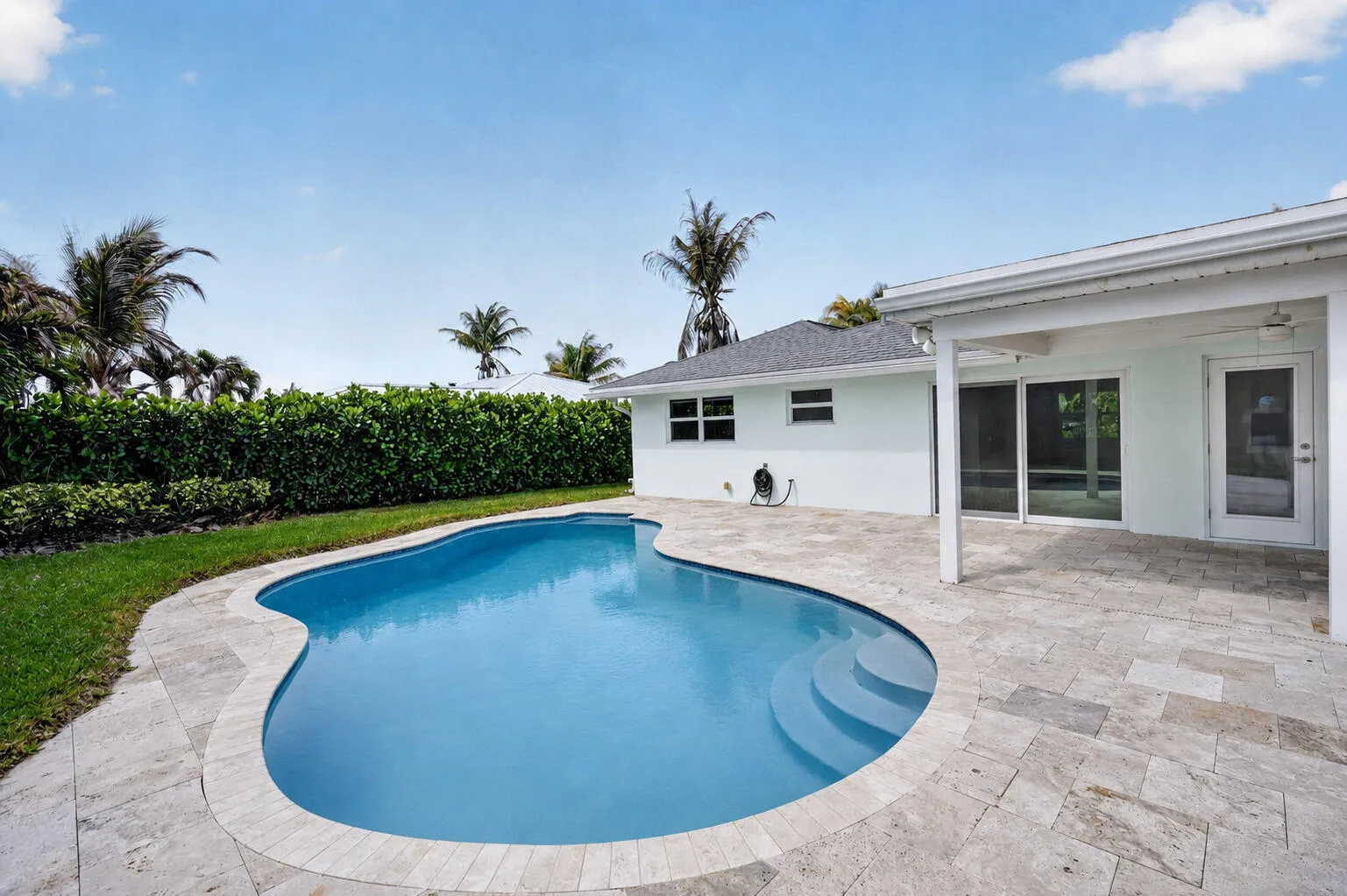 Pool area