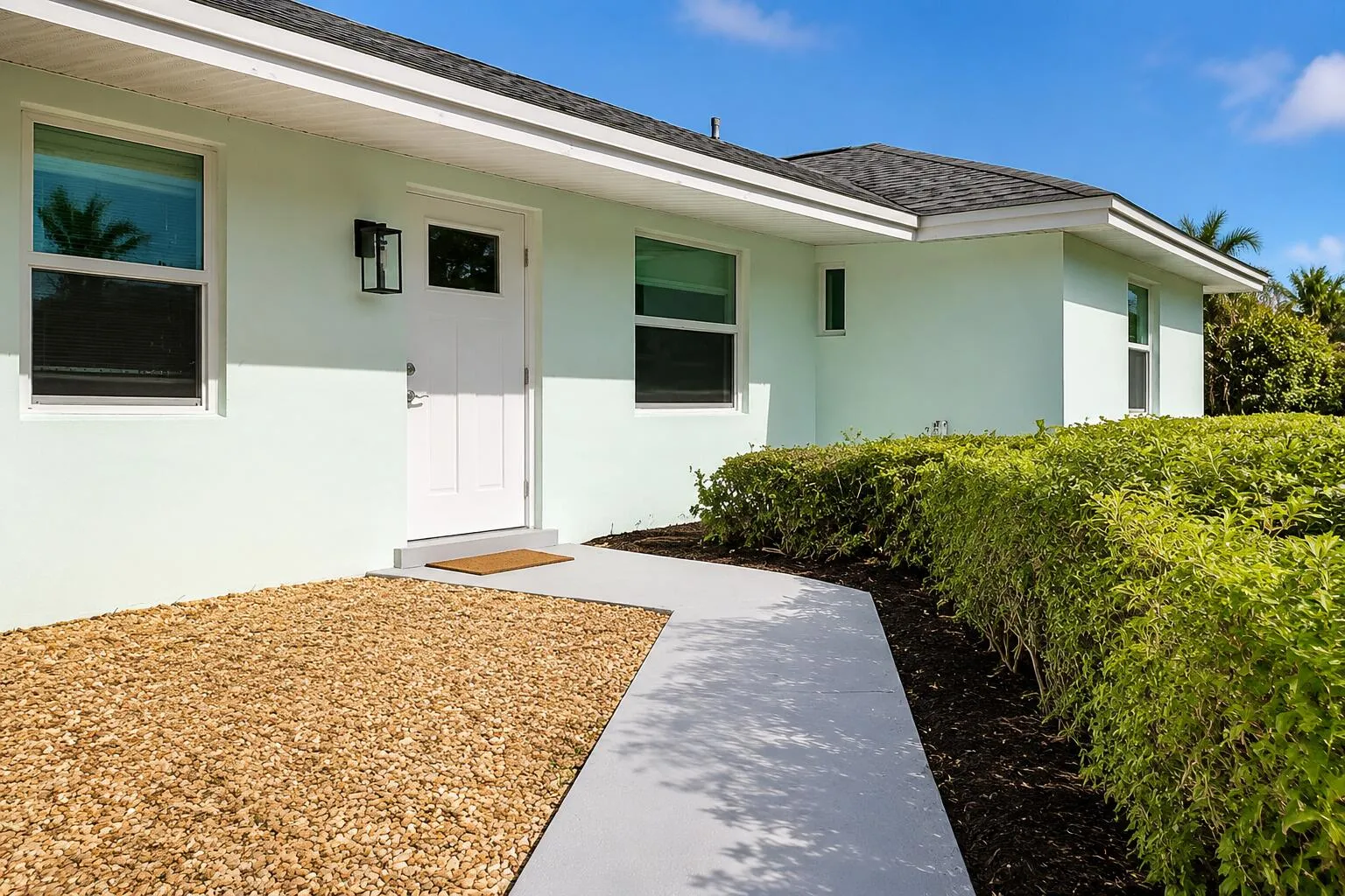 Front walkway