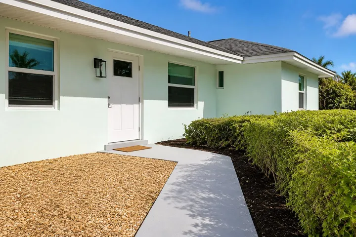 Front walkway