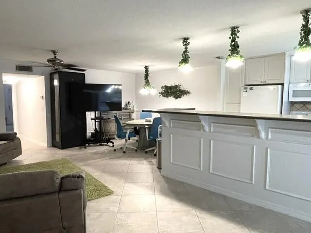 Dining and kitchen view