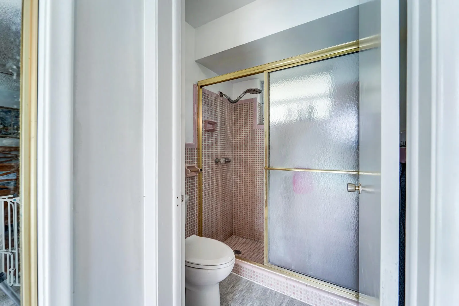 Mater bath with combo with shower and tub