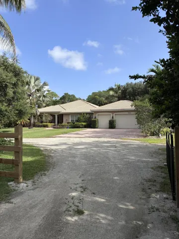 Front entrance gate
