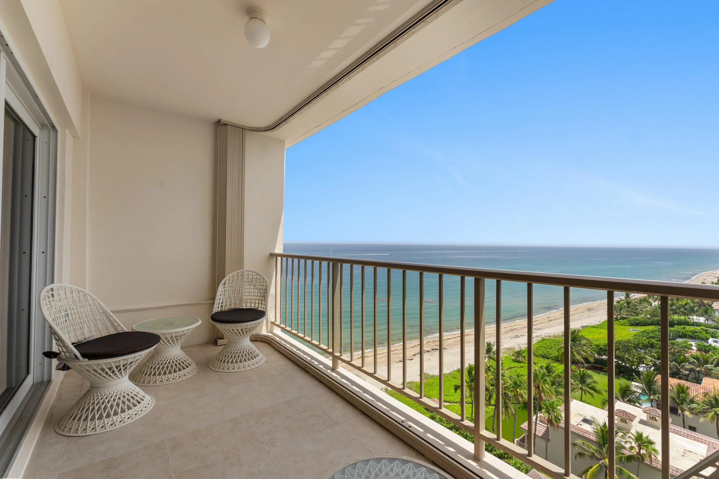 BALCONY VIEW TOWARD OCEAN