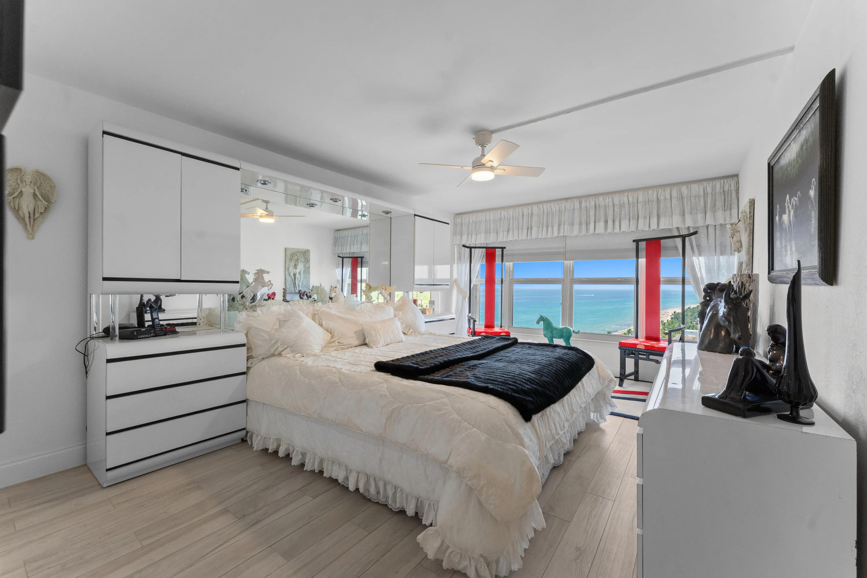 MASTER BEDROOM AND VIEW