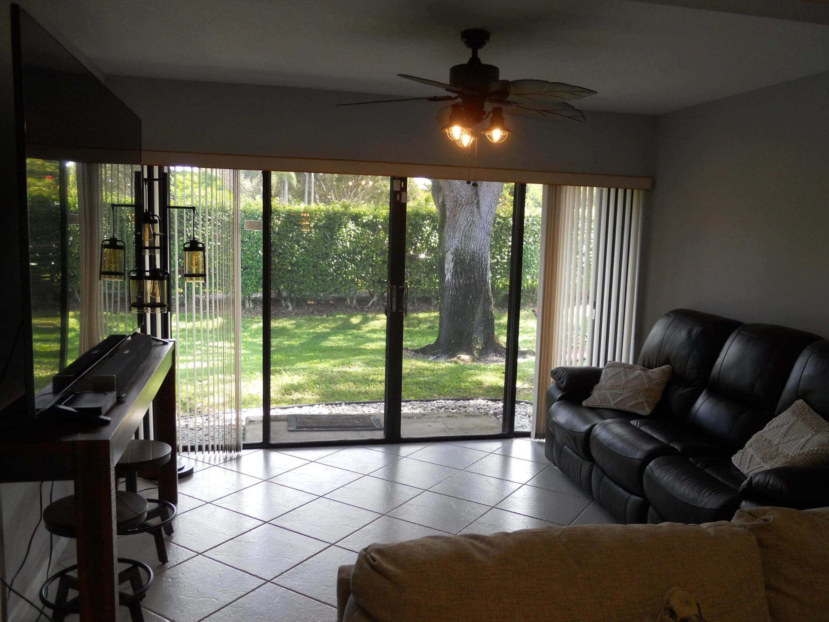 Enclosed patio