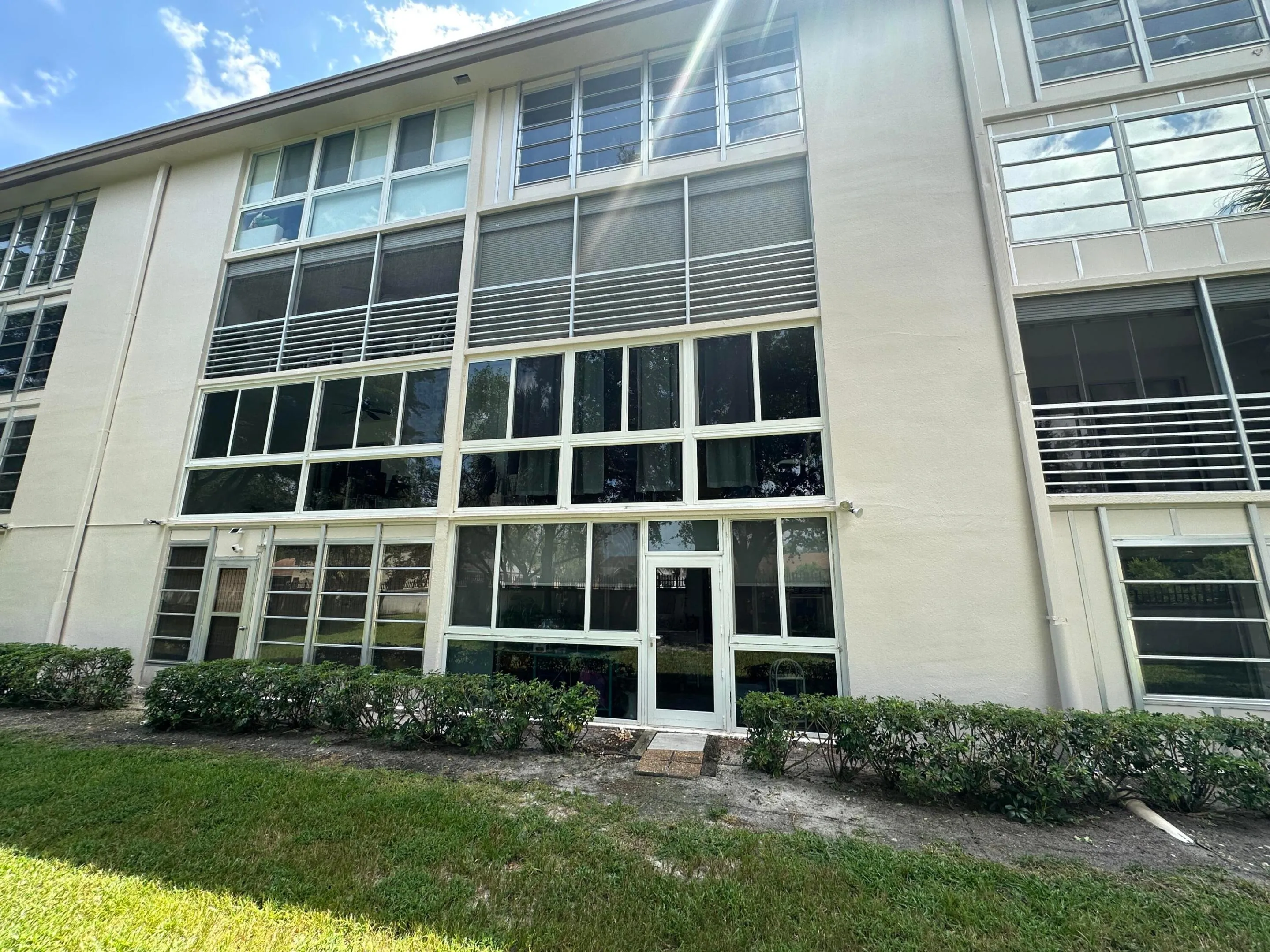 back of building