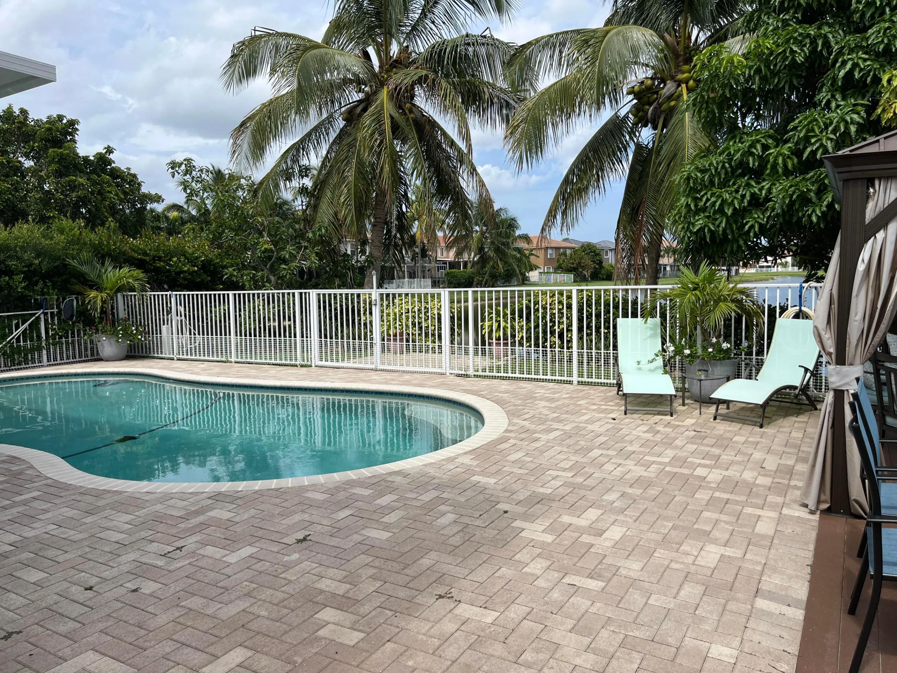 pool and patio