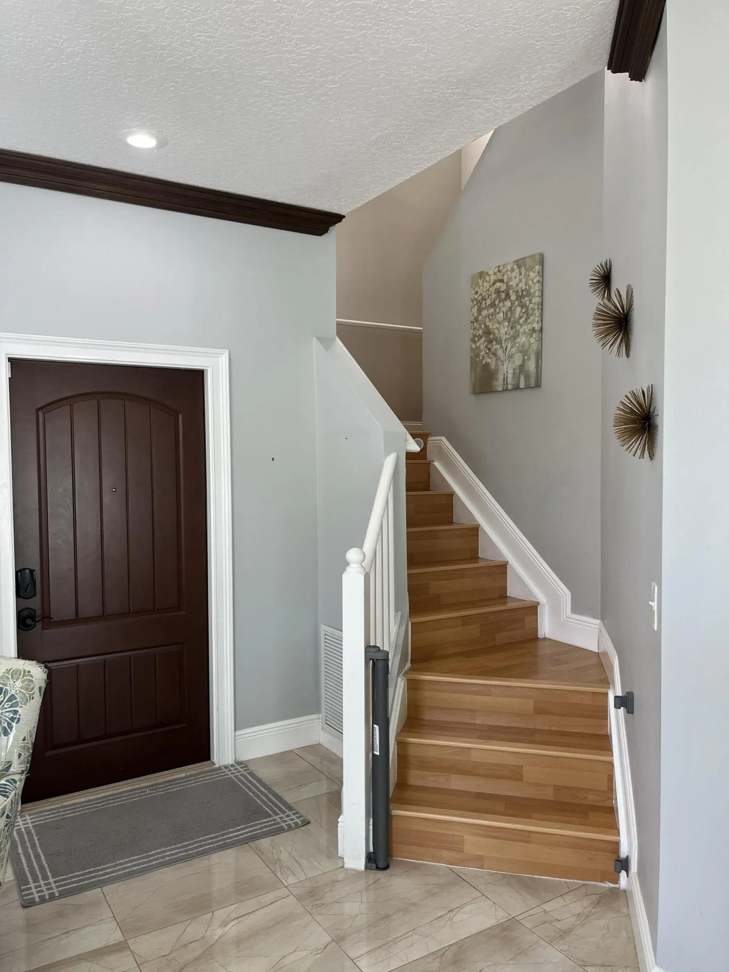 Foyer and stairs