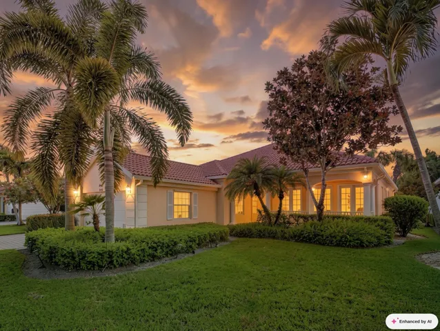“This image has been Ai Edited to illustrate the property's Dusk or Twilight View”