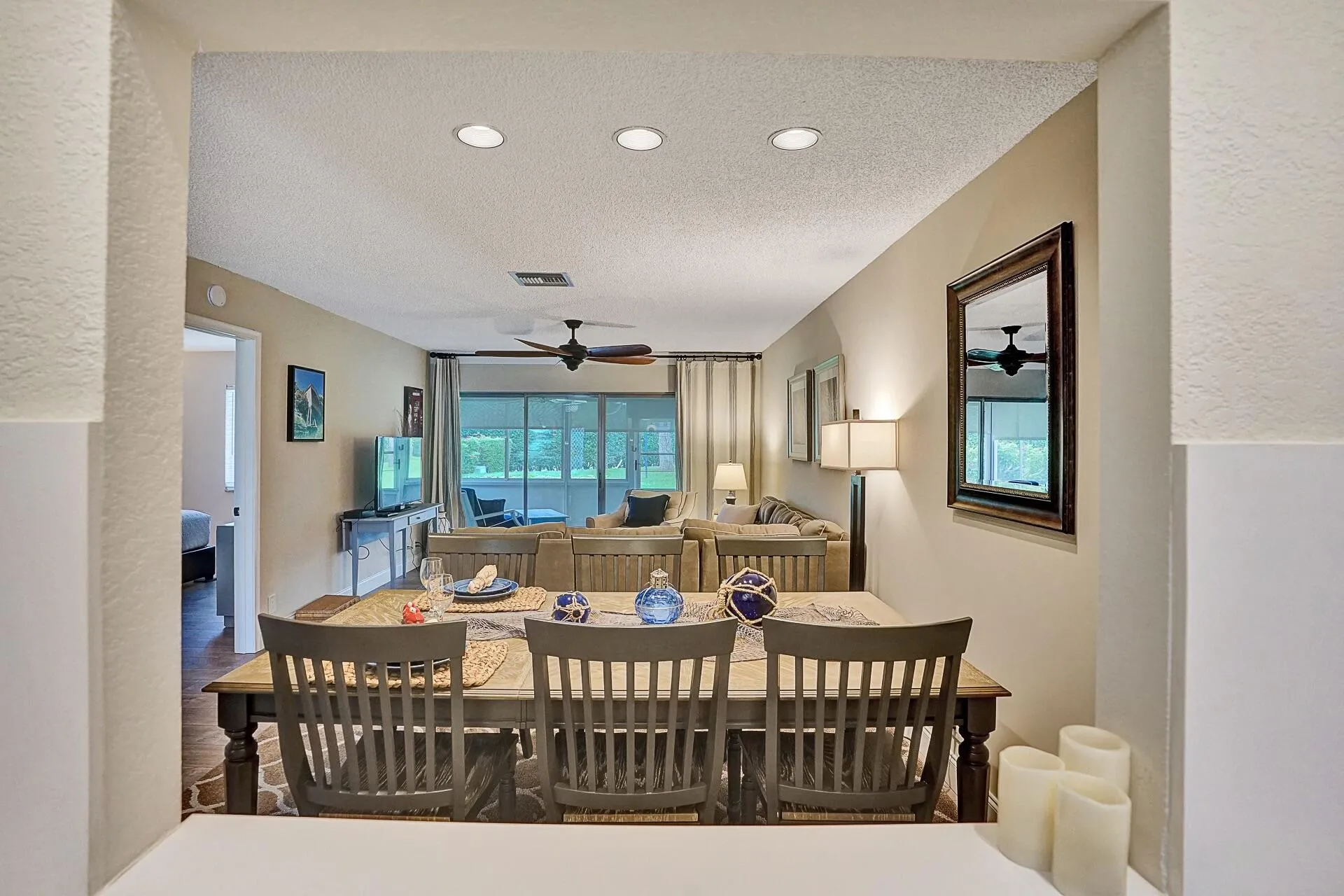 DINING AREA TO LIVING ROOM