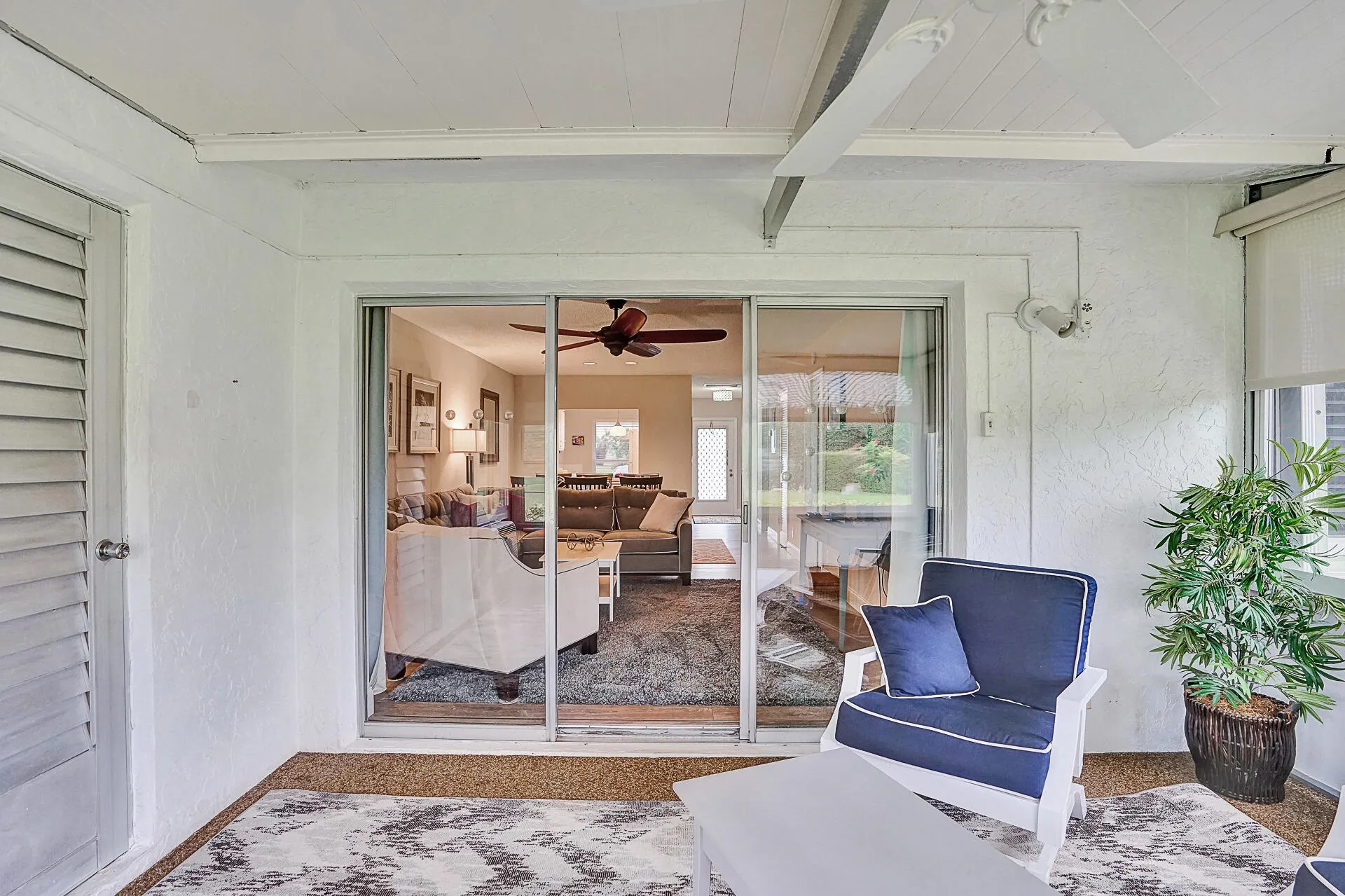 PATIO INTO LIVING ROOM