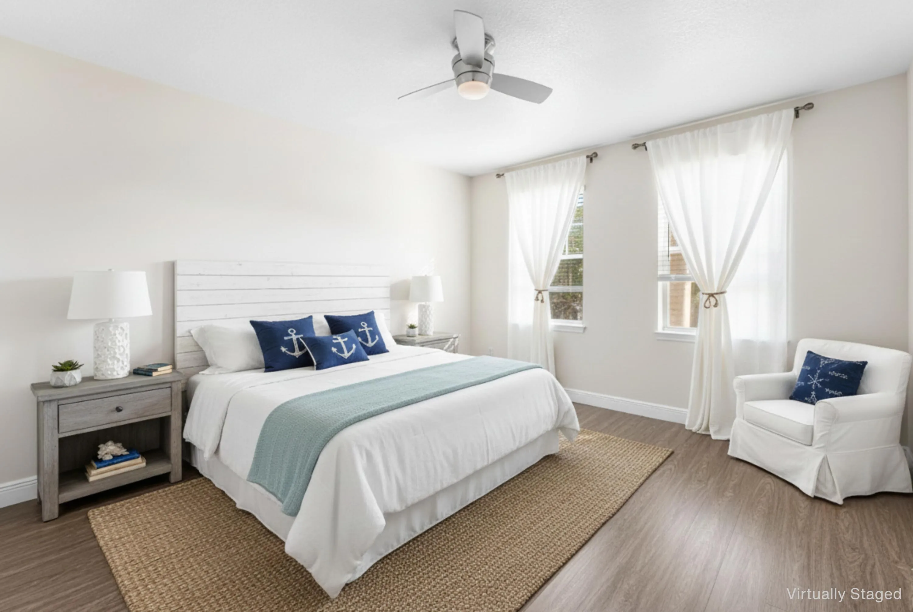 Bedroom 1 - Virtually Staged