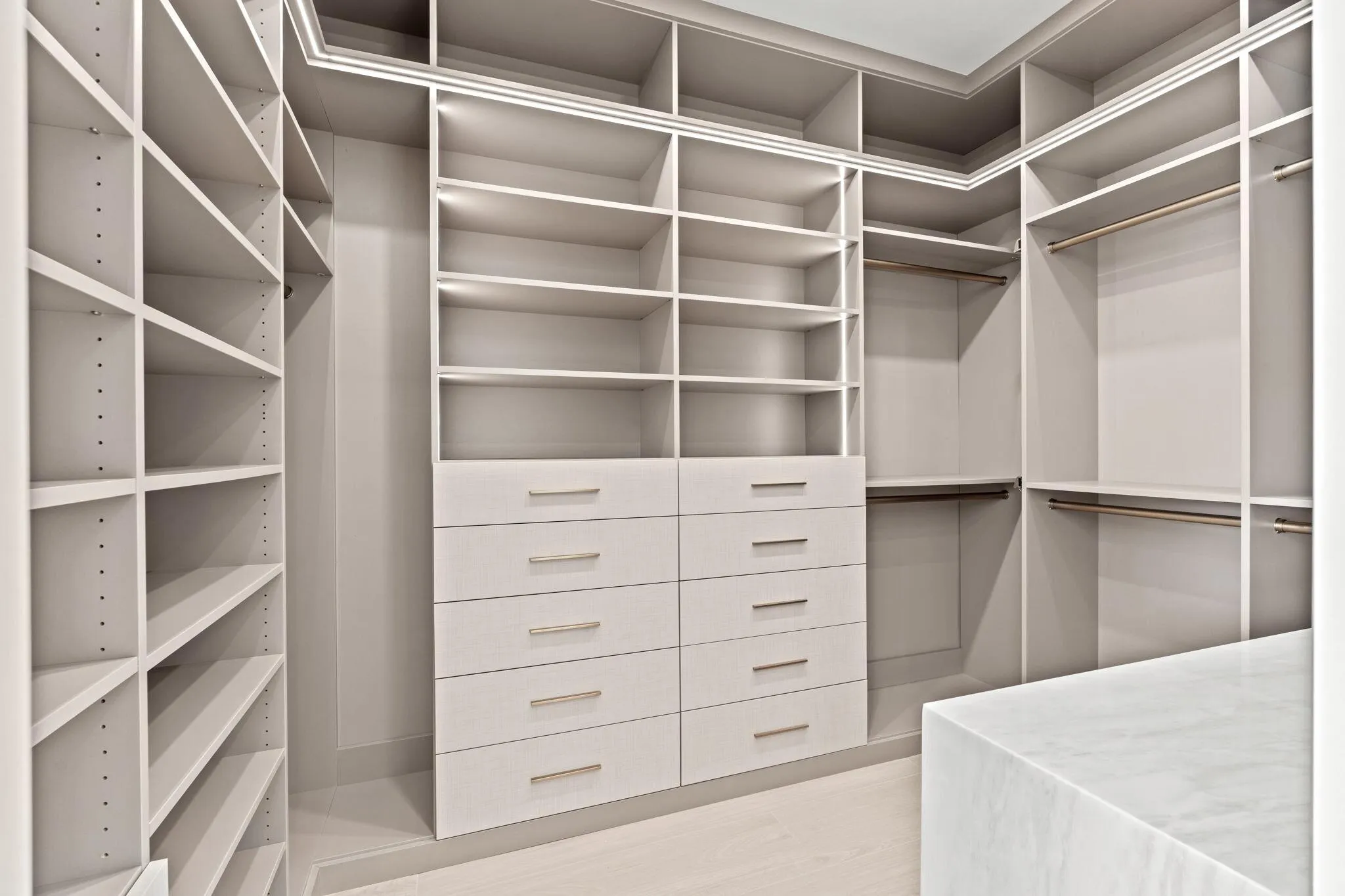 primary closet