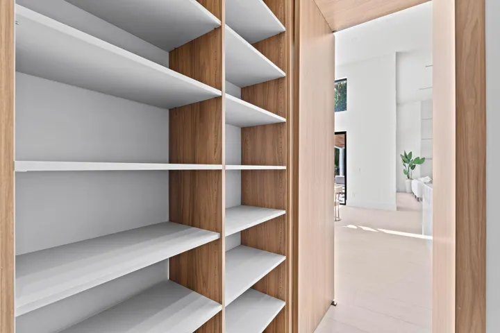 Hidden walk in pantry