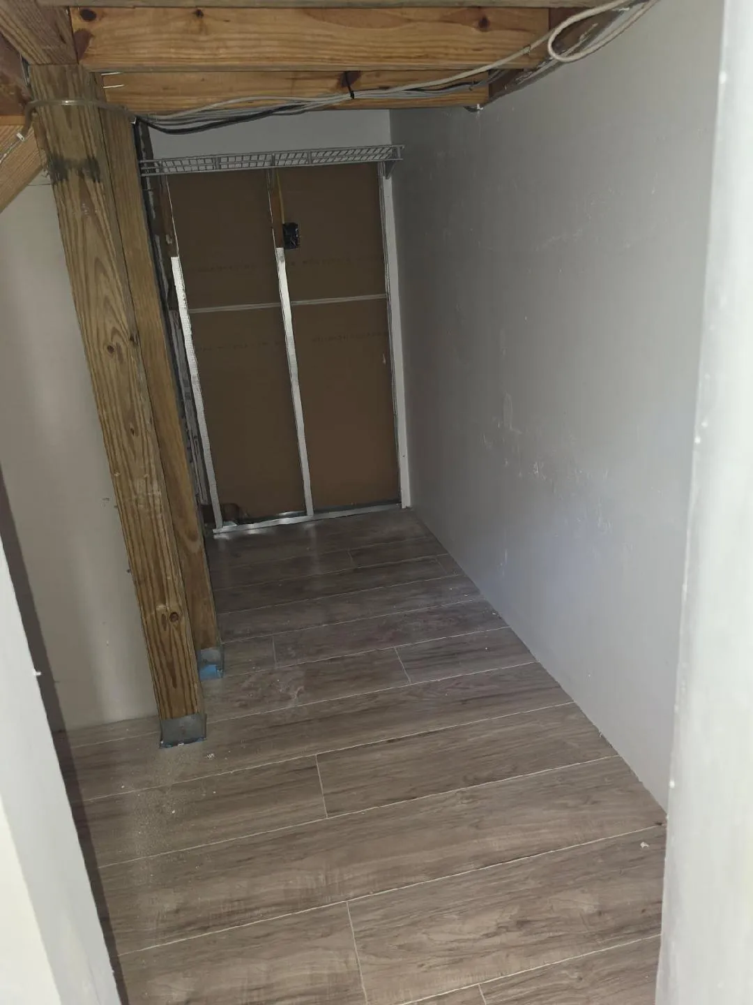 Ample under stairway storage