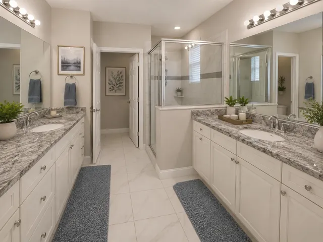 Master bathroom