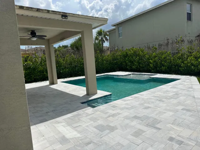 Actual back yard as it looks now