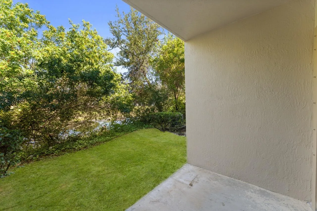 Back patio