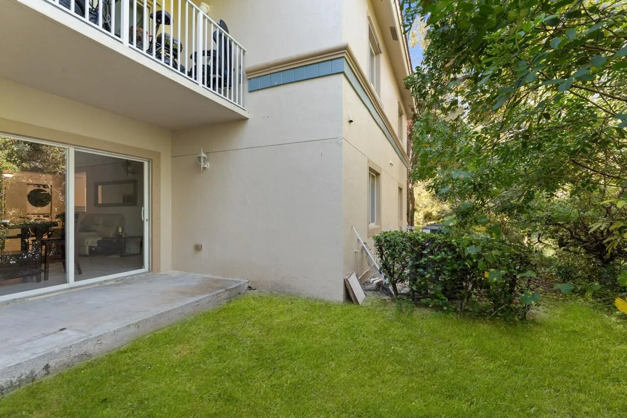 Back patio
