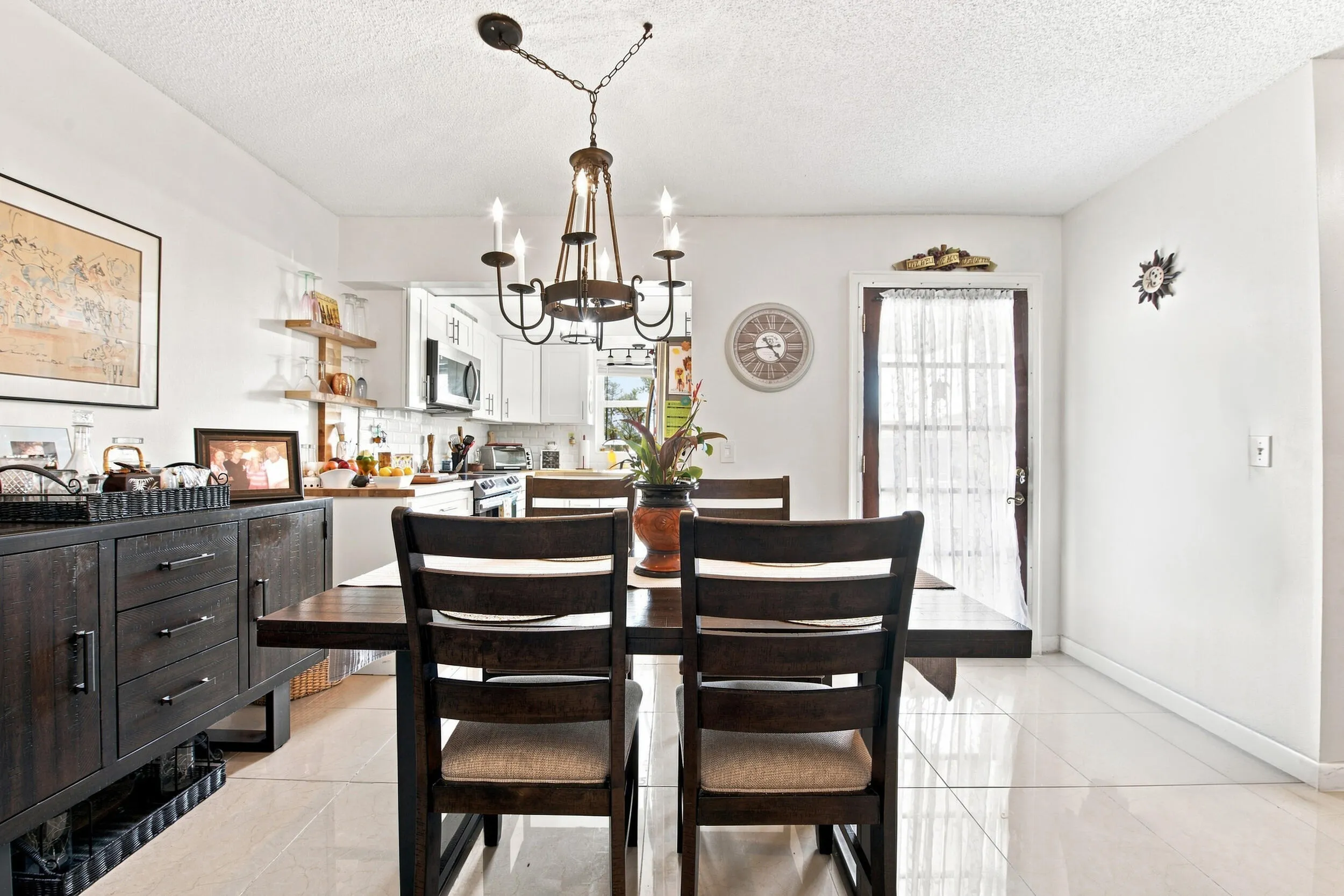 Dining area