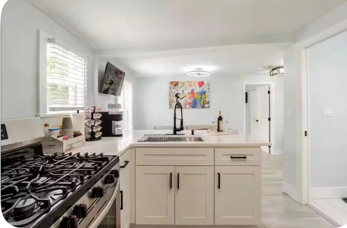 Guest house kitchen