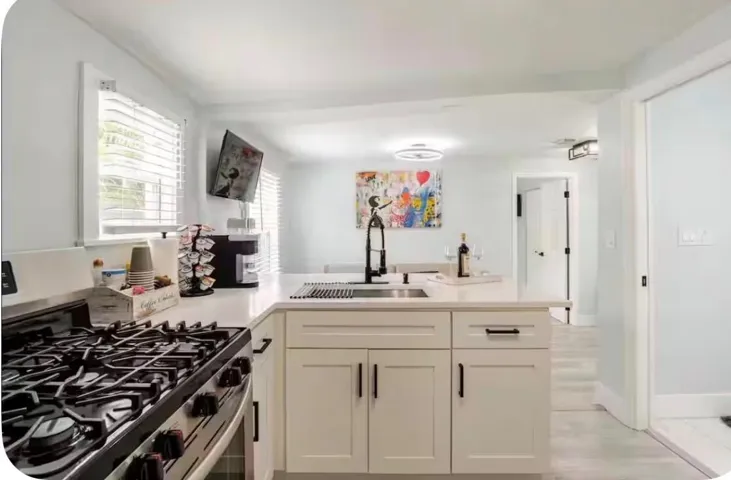 Guest house kitchen
