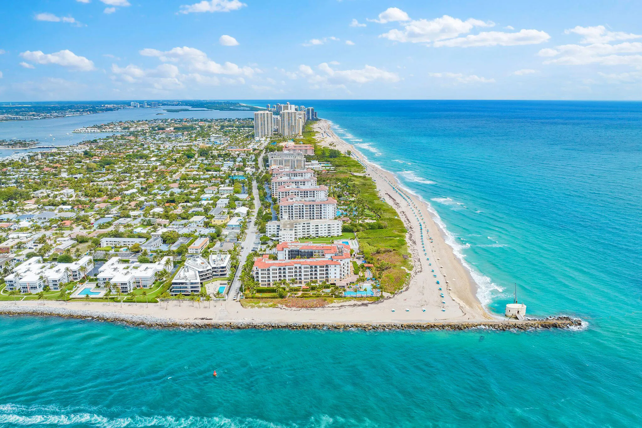 Aerial Palm Beach Inlet