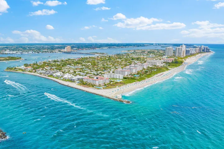 Aerial Palm Beach Inlet