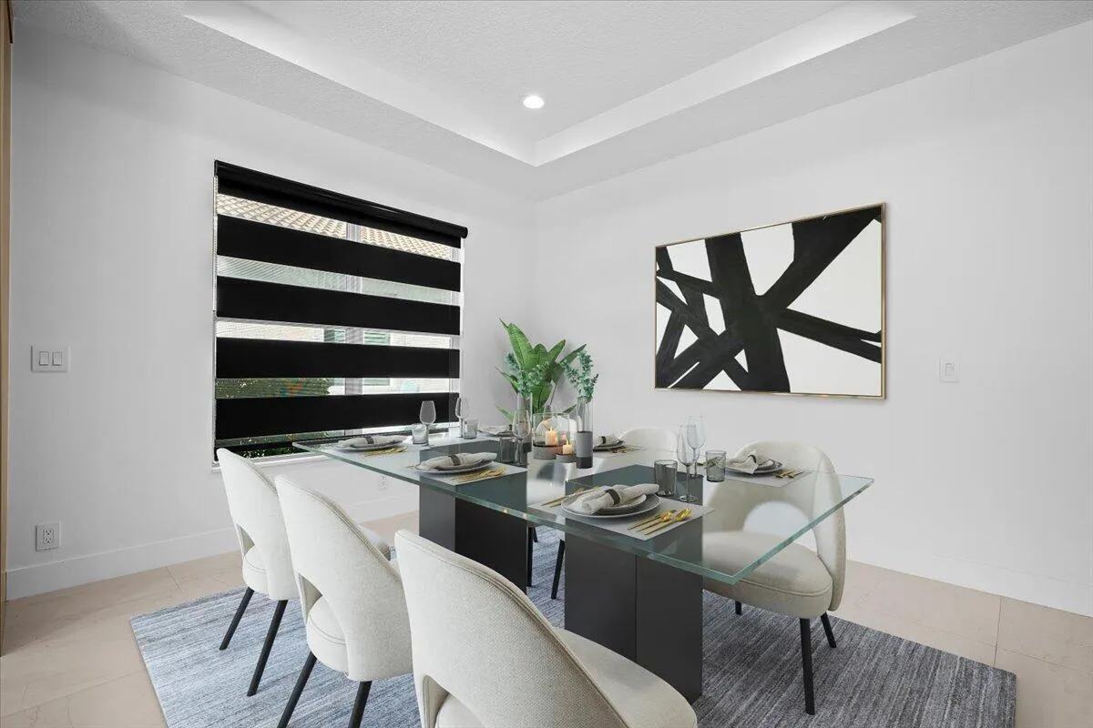 Separate Dining Area