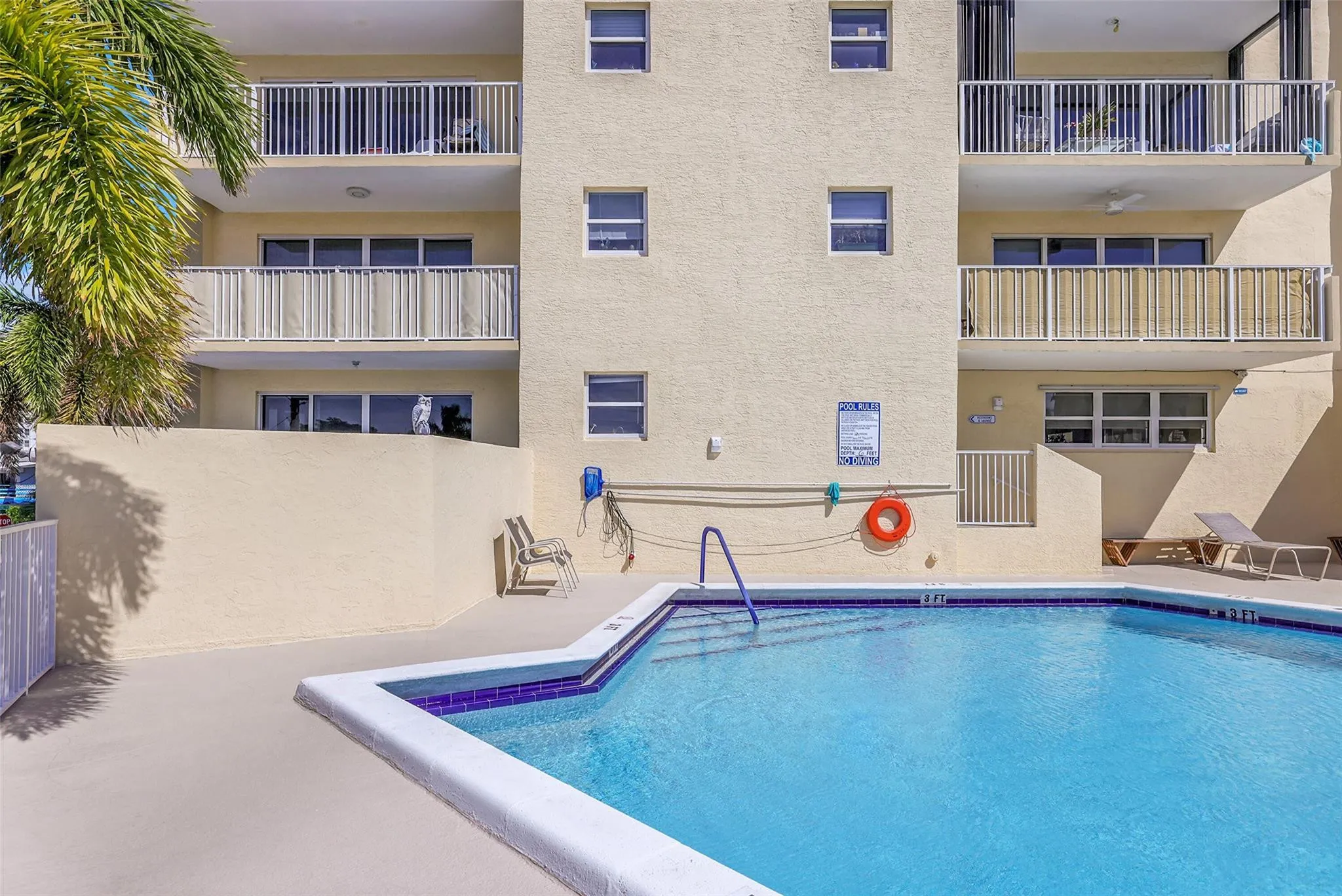 pool deck