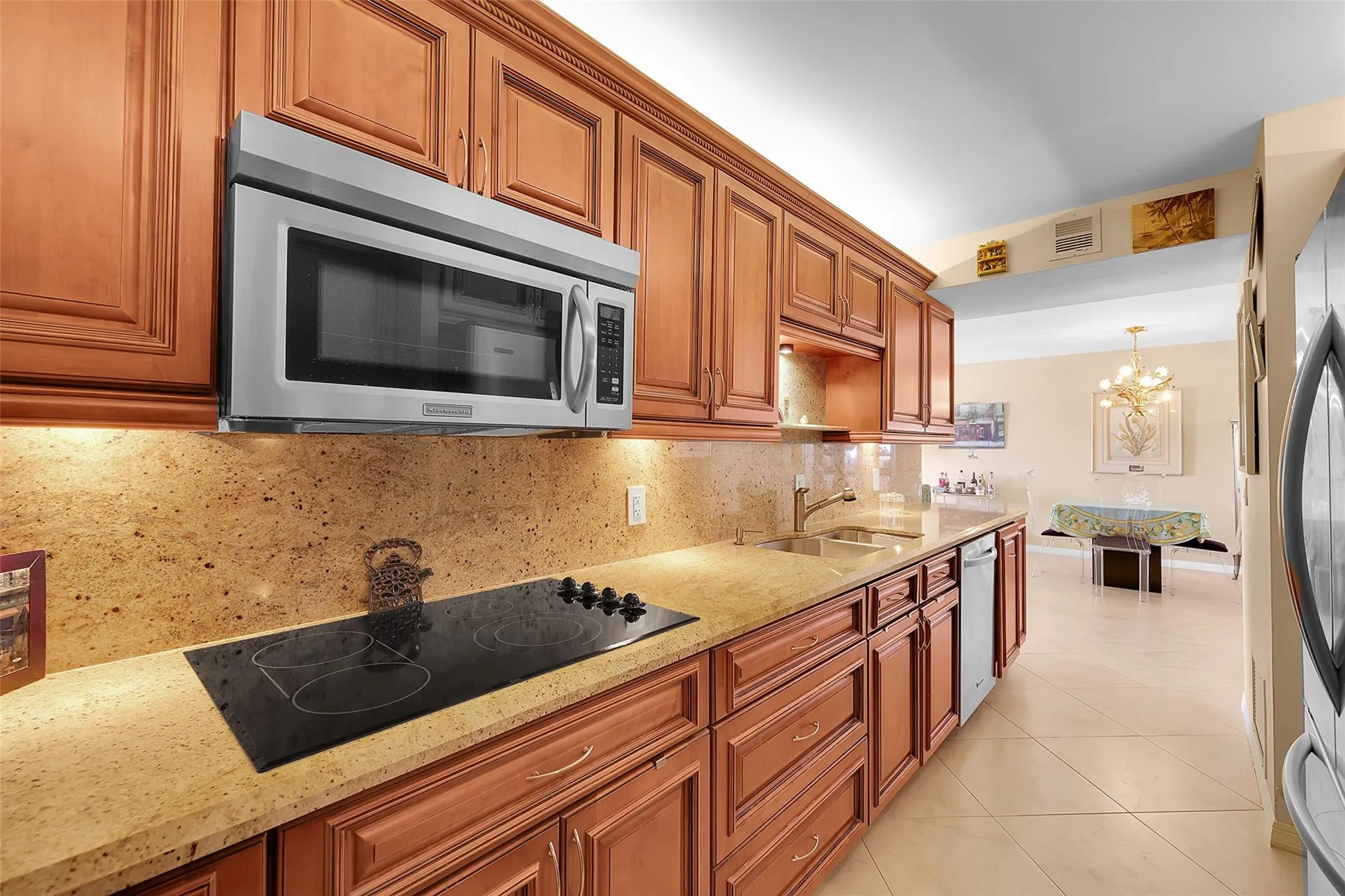 updated kitchen