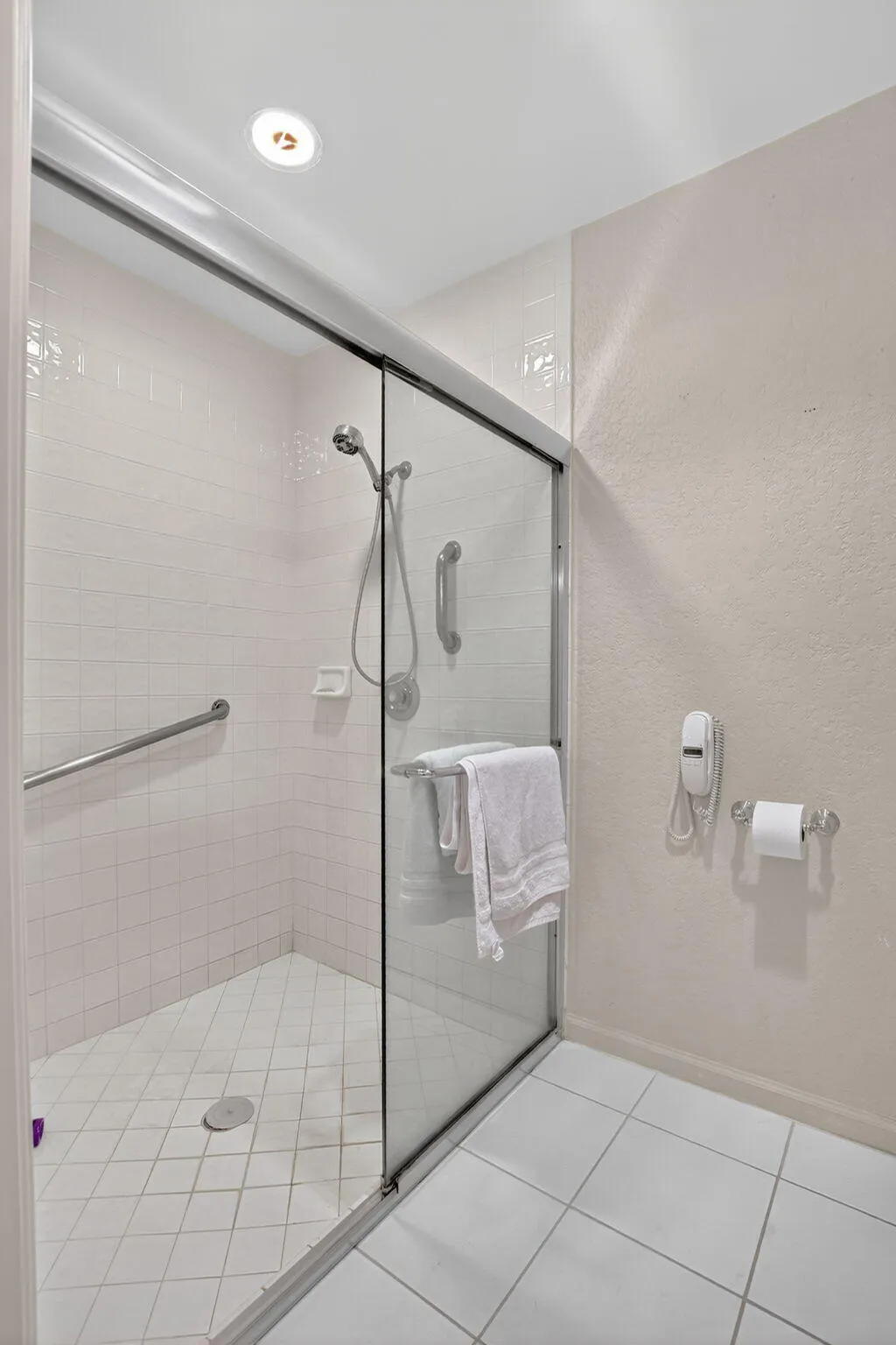 Large shower