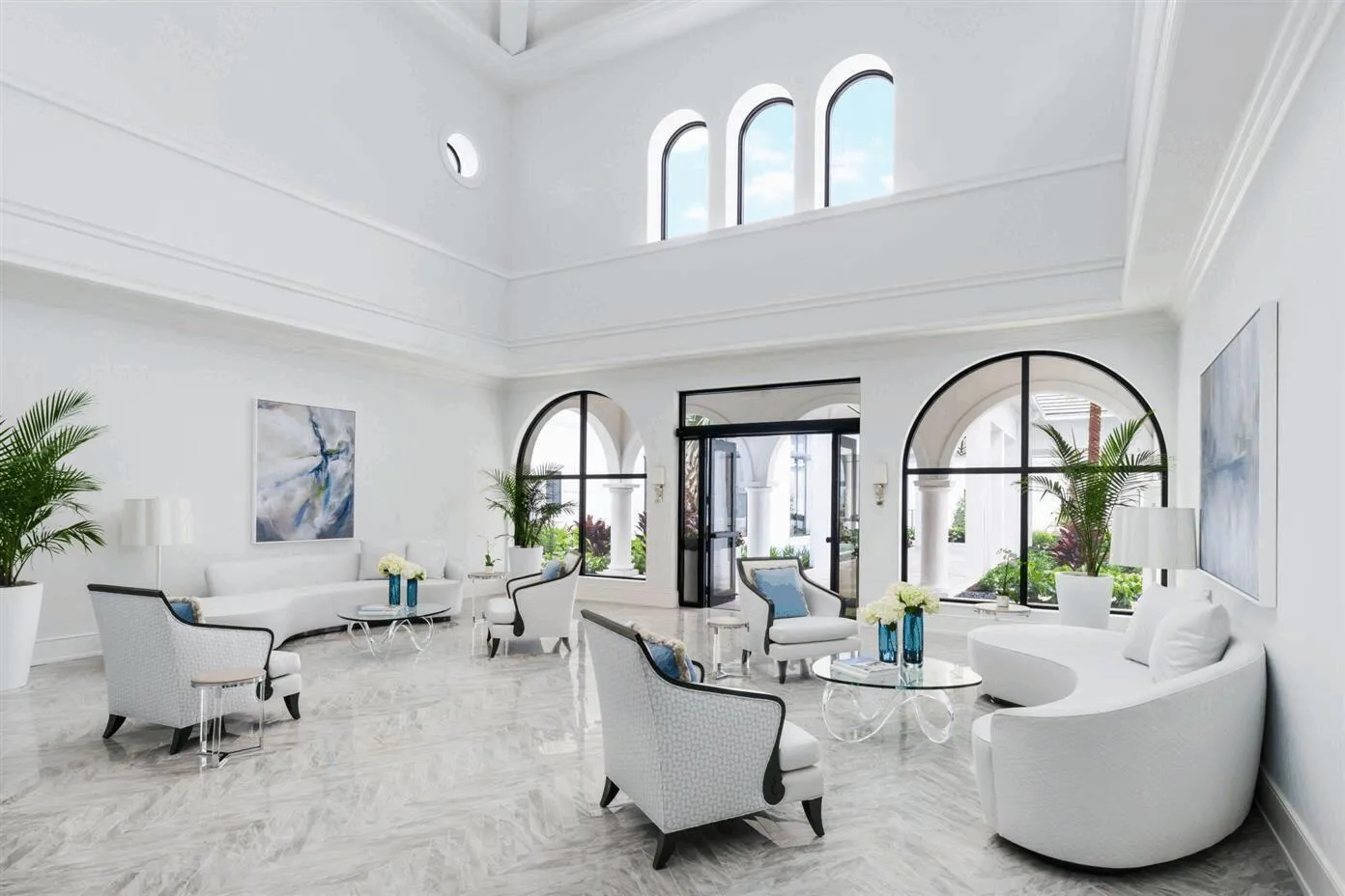 Club lobby