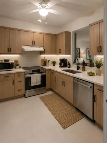 Kitchen (Virtually Staged)