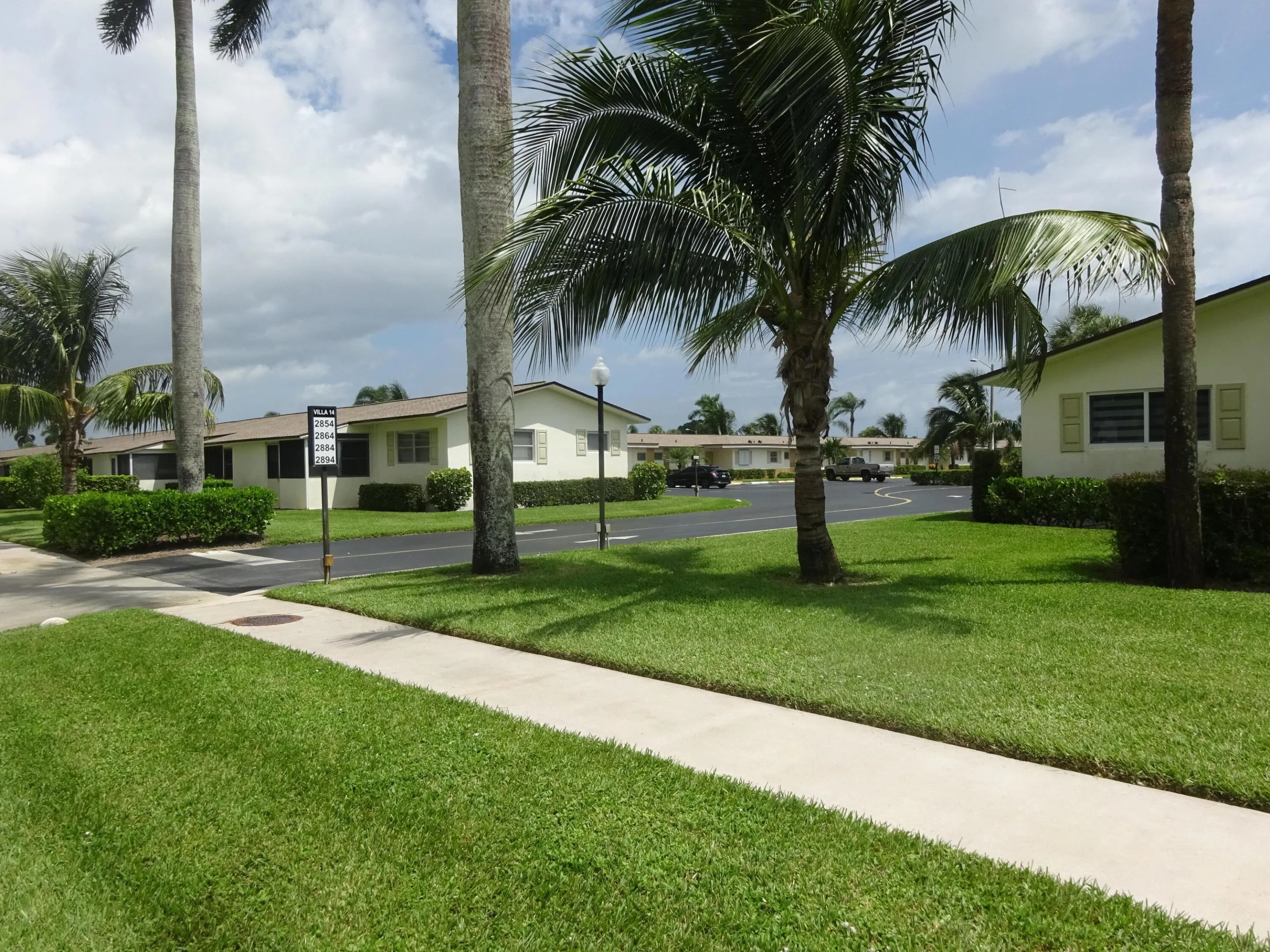 Neighborhood has sidewalks for walks