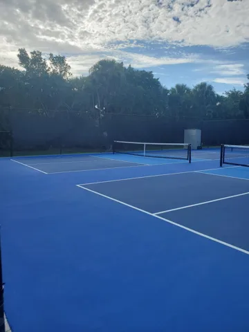 Pickleball courts