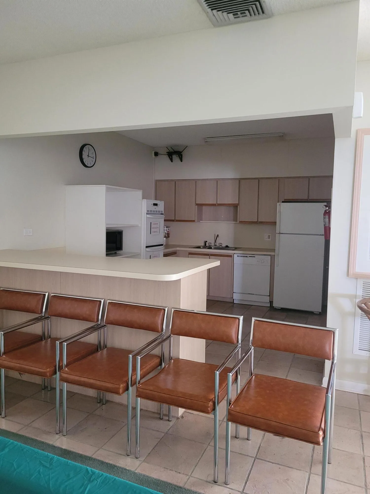 Clubhouse kitchen Area