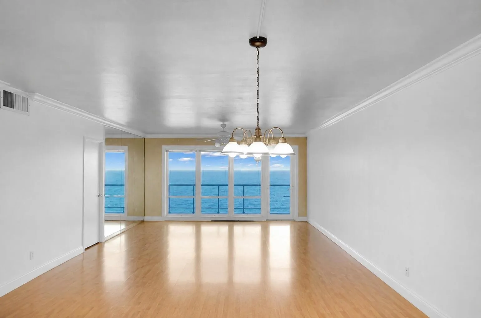 Living room empty