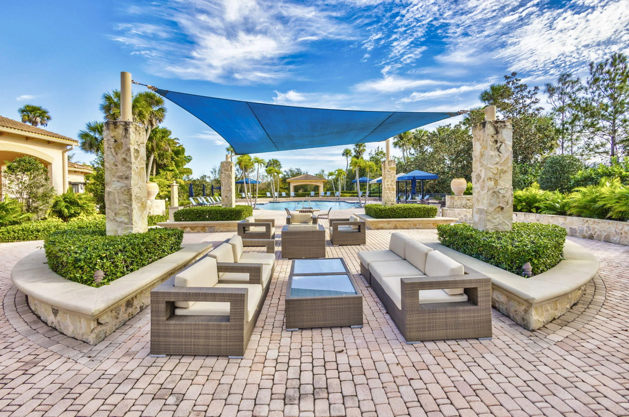 Outdoor Lounge Area