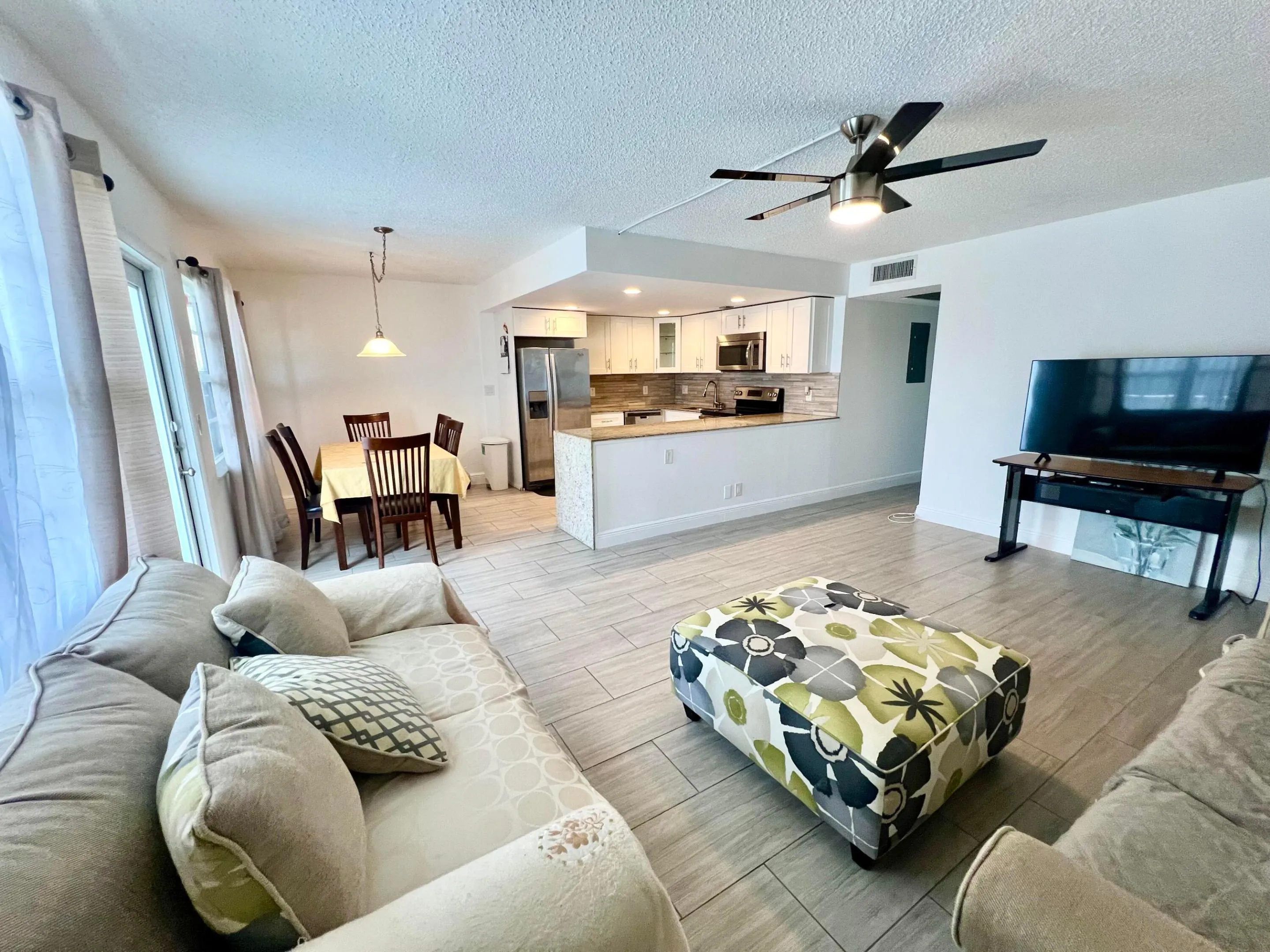 Open floor plan