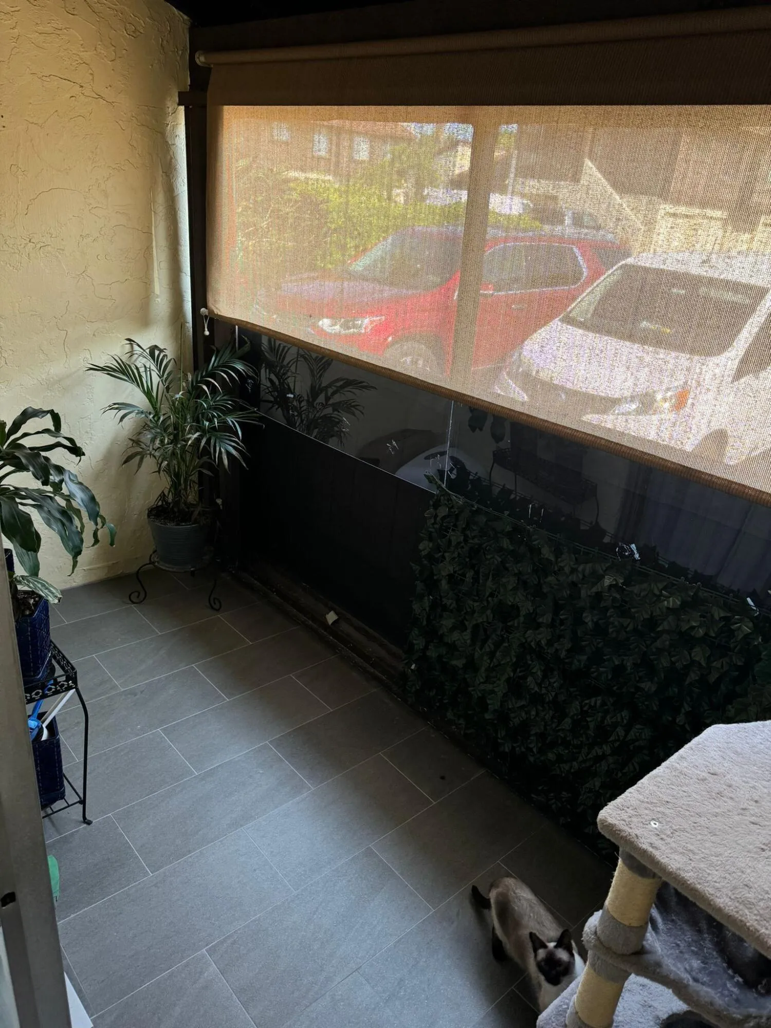 Screened porch
