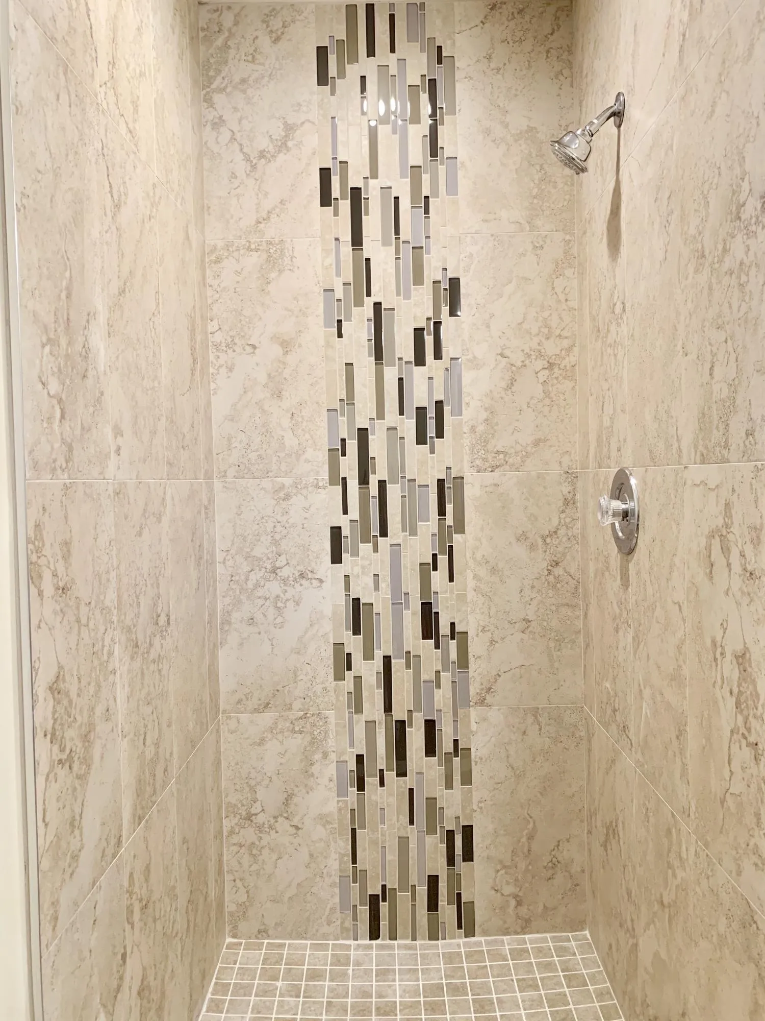Primary Tiled Shower