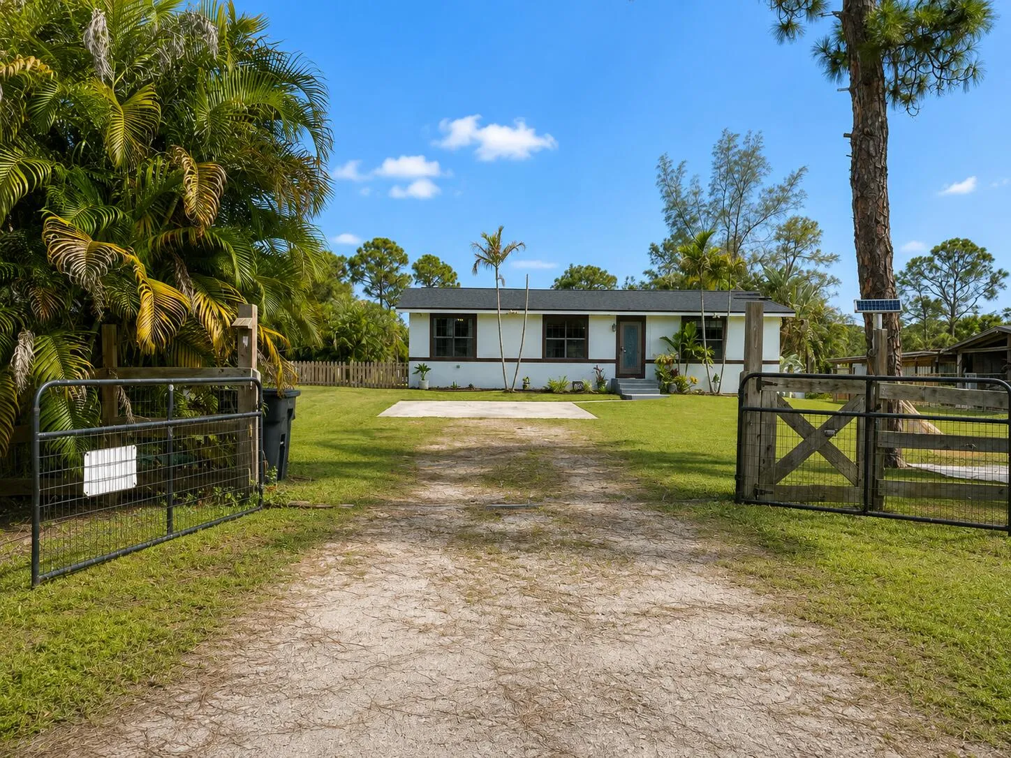 Fully Fenced Property with Gates