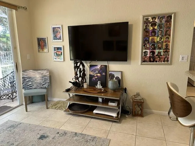Family room entertainment