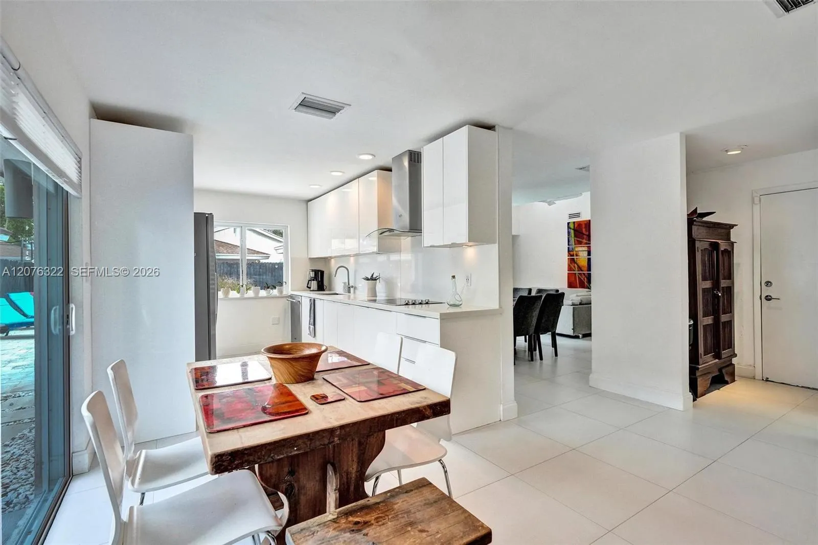Casual dining area